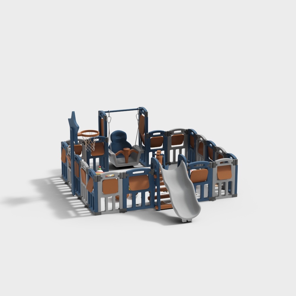 Cerca de juego infantil moderna