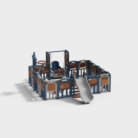 Cerca de juego infantil moderna