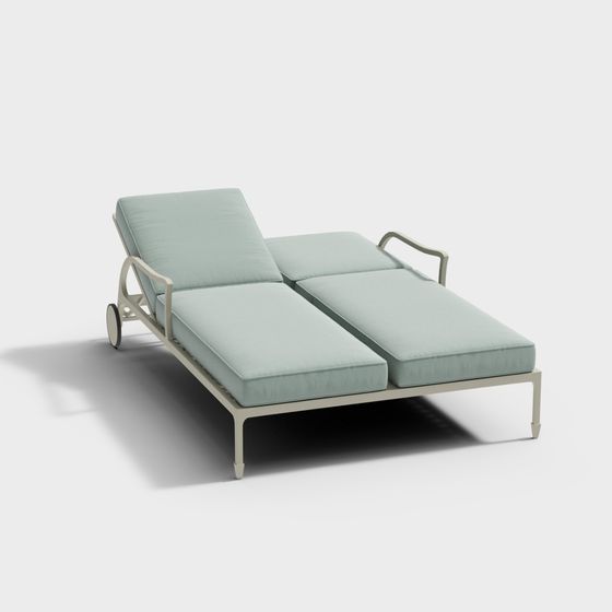 Modern Relaxing Lounge Chair 3D model