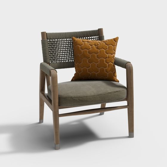 Cozy Retreat 3D model Chair
