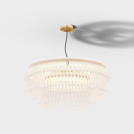 Chandelier Elegance 3D model