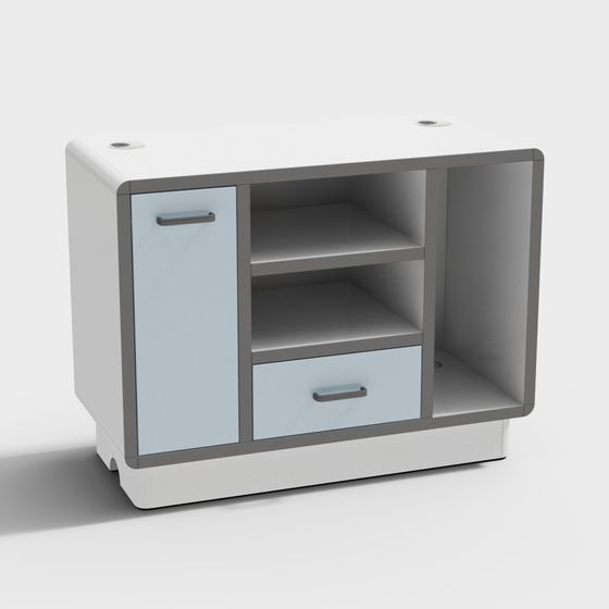 Modern Urban Cabinet 3D model