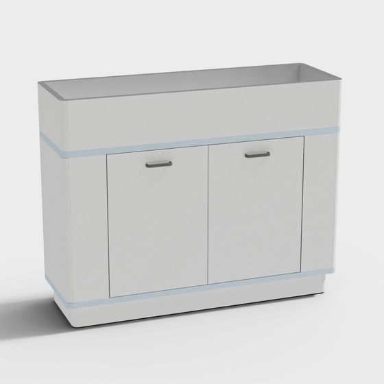 City Window Cabinet 3D model