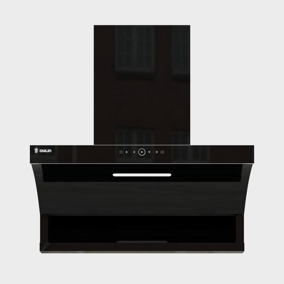 Stylish Low-Polygon Kitchen Hood 3D model