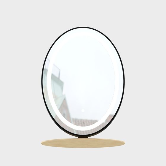 Elegant Round Mirror 3D model Design