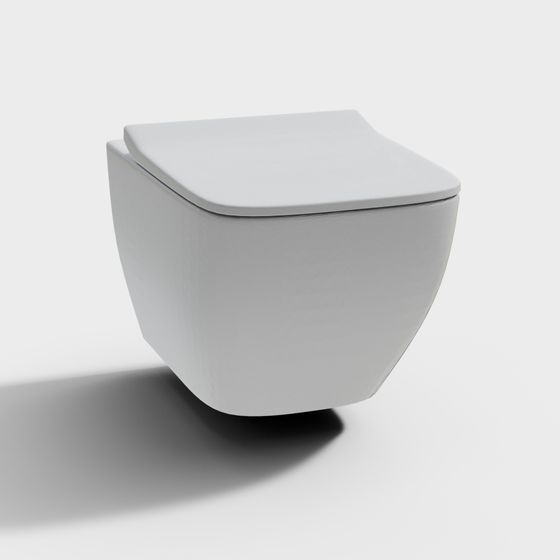 Urban Toilet 3D model for Modern Design