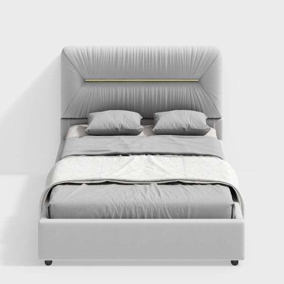 Urban Elegance 3D model Bed