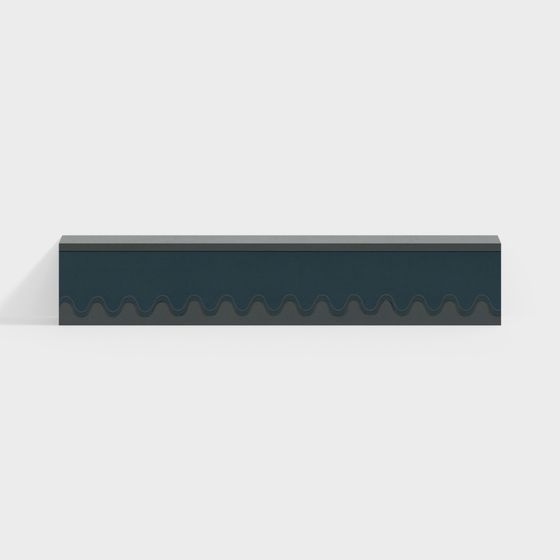 Wavy Edge Shelf 3D model