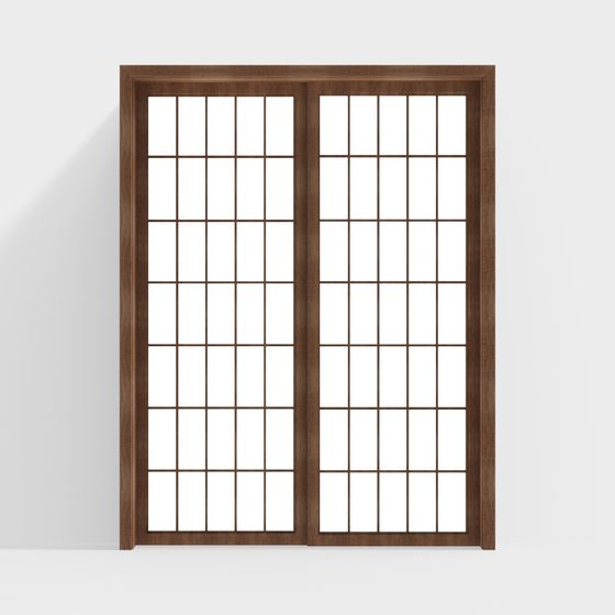 Porte coulissante japonaise