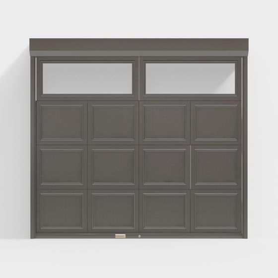 Modern Garage Door 3D model