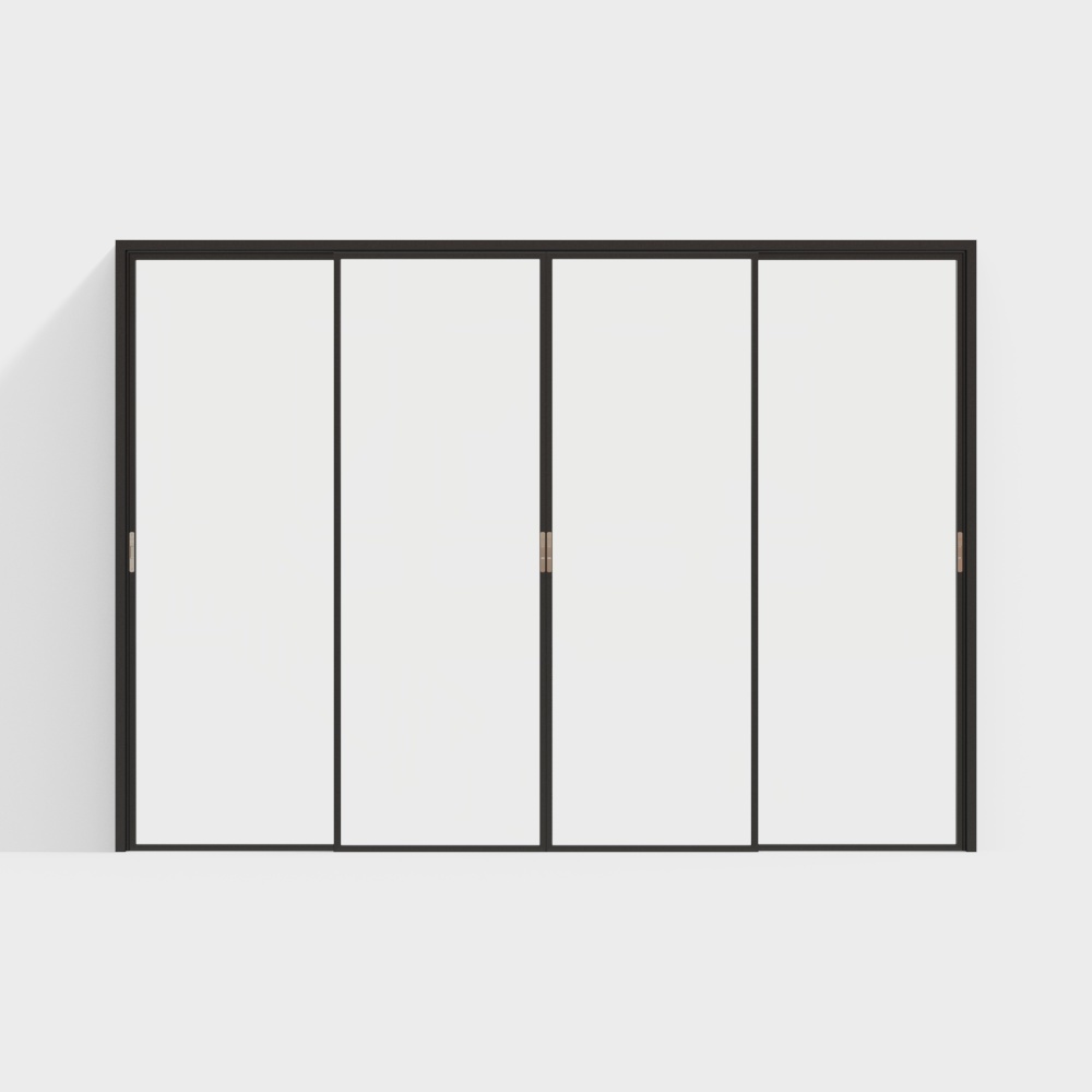 modern sliding door stripes