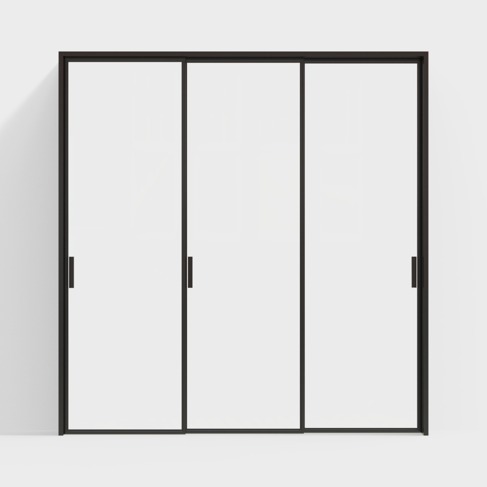 modern glass sliding door