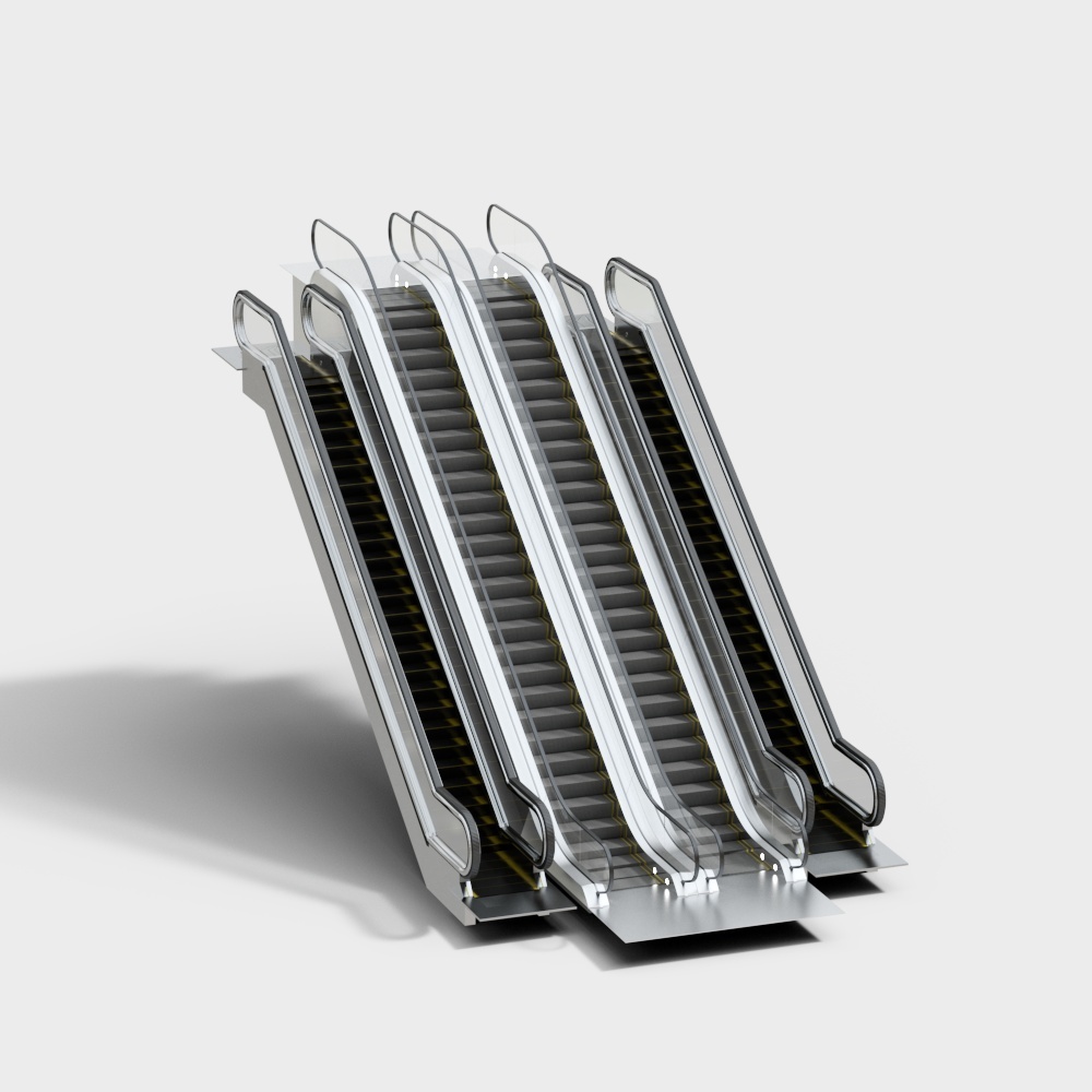 現代の手すりシザーラダー