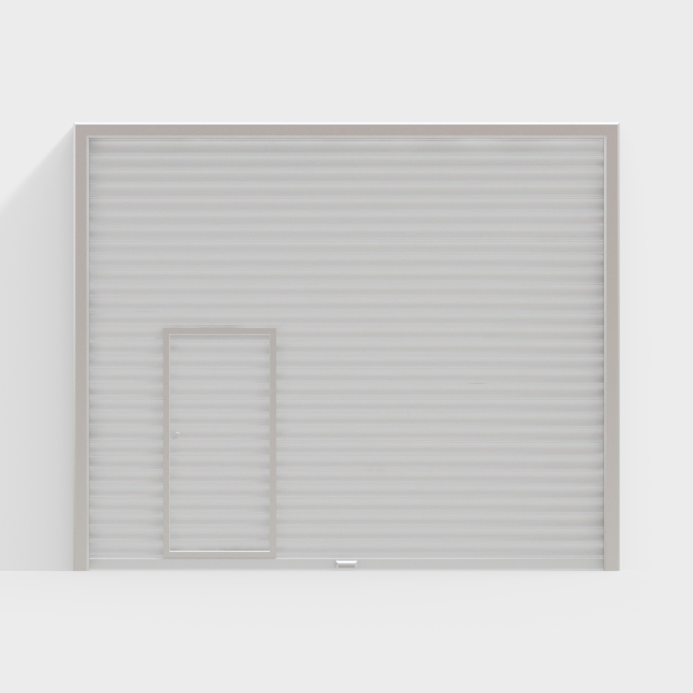 porte à claire-voie porte à volet roulant