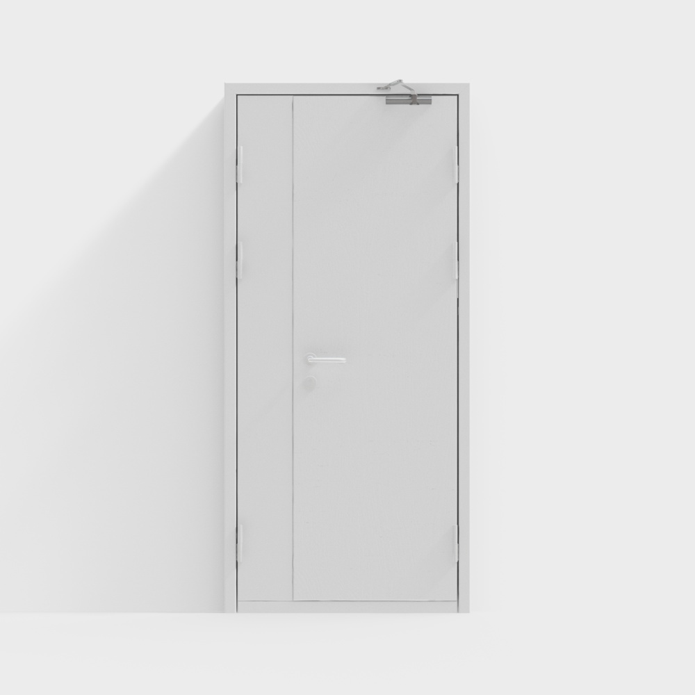 porte coupe-feu moderne porte unique