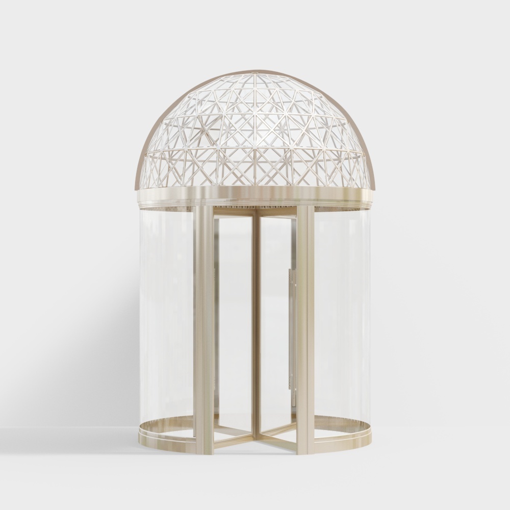 Porte tournante spéciale pour hôtels modernes