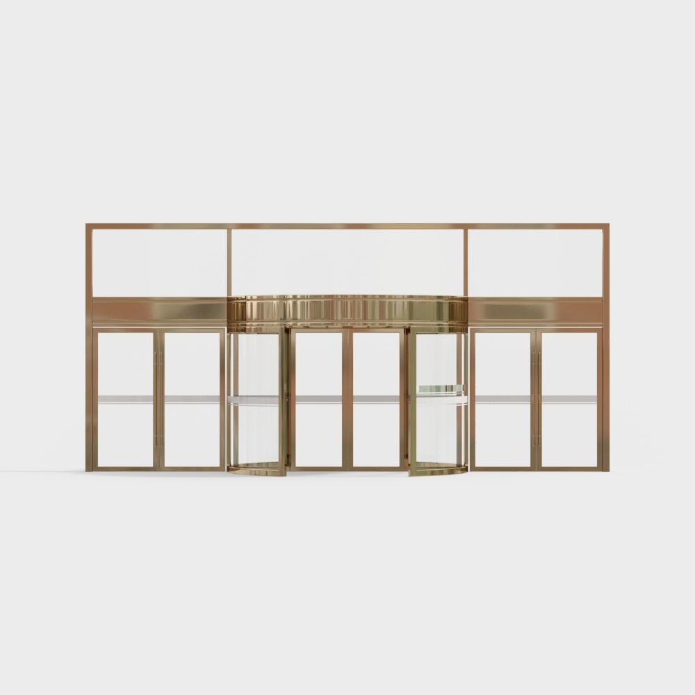 City Gate Low Poly 3D Model