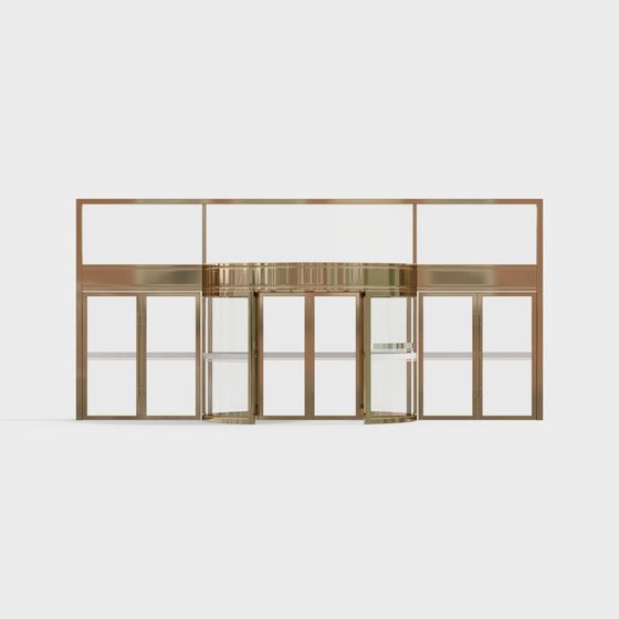 City Gate Low Poly 3D Model