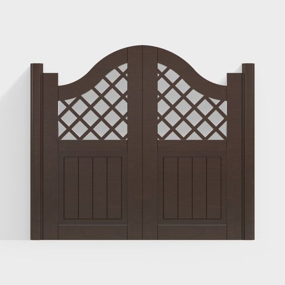 Elegant Lattice Gate 3D model