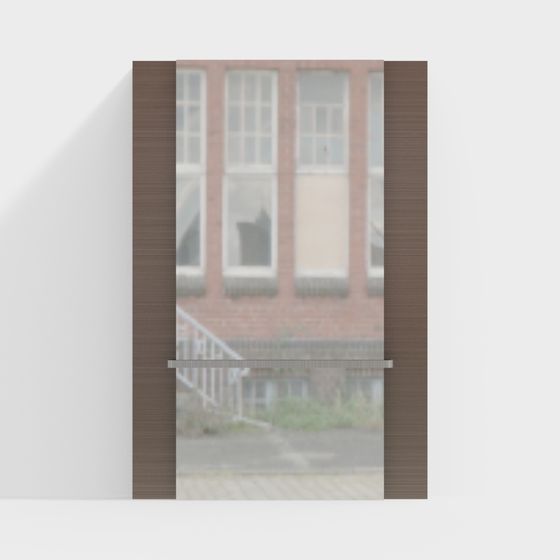 Industrial Window 3D model – Unique Design for Creative Projects