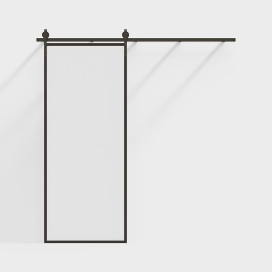 Moderne vertikale Schiebetür