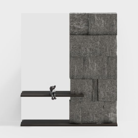 Urban Corner 3D model for Creative Spaces