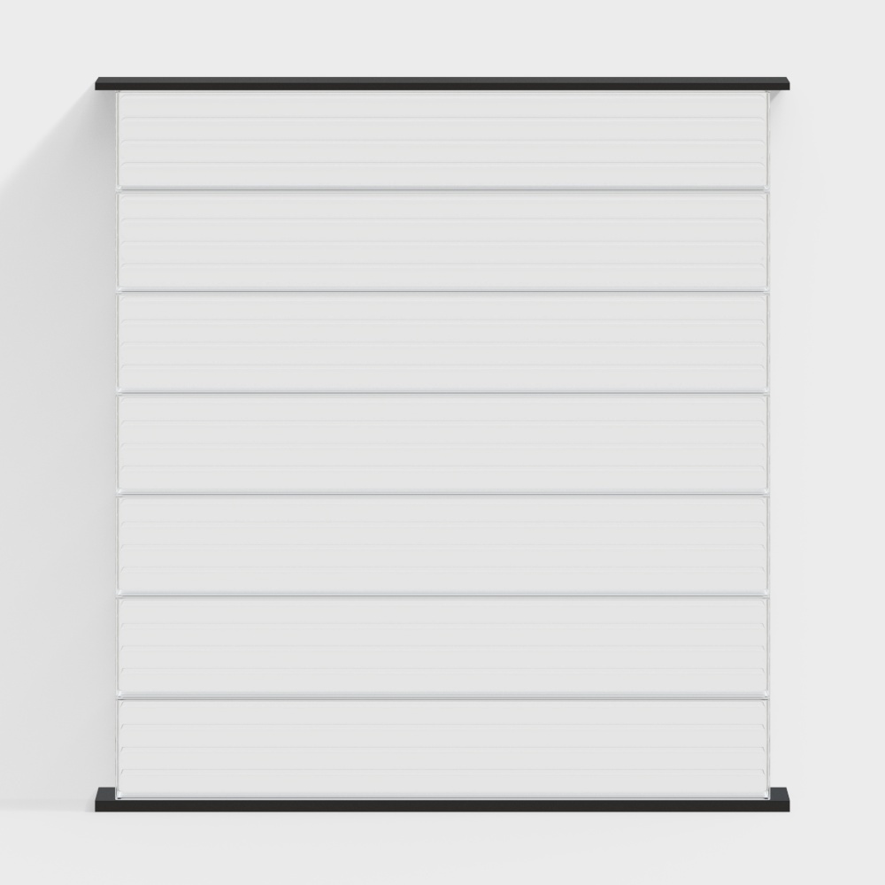 Moderne Transversalwellen Glass Partition