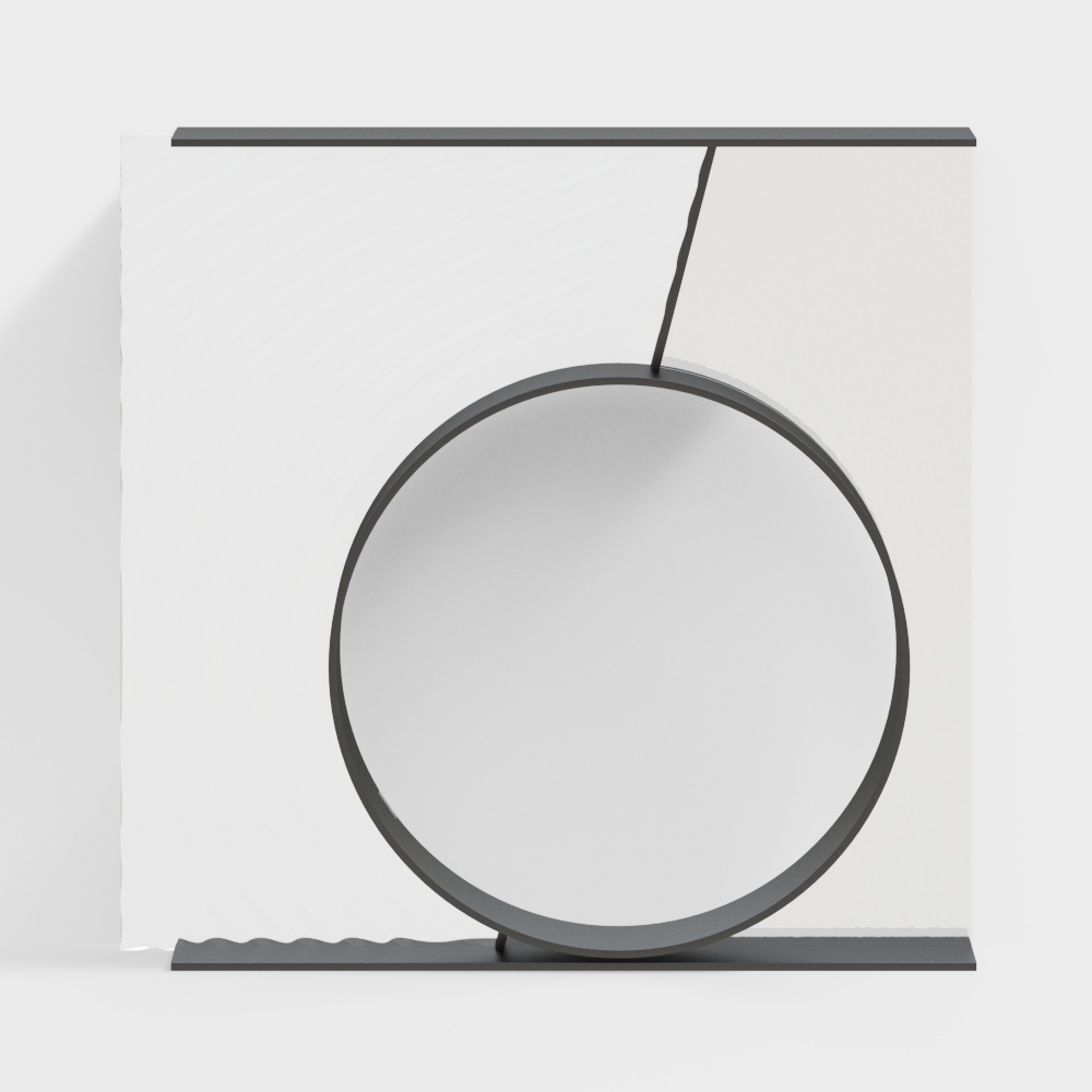 Modern circle shape partition