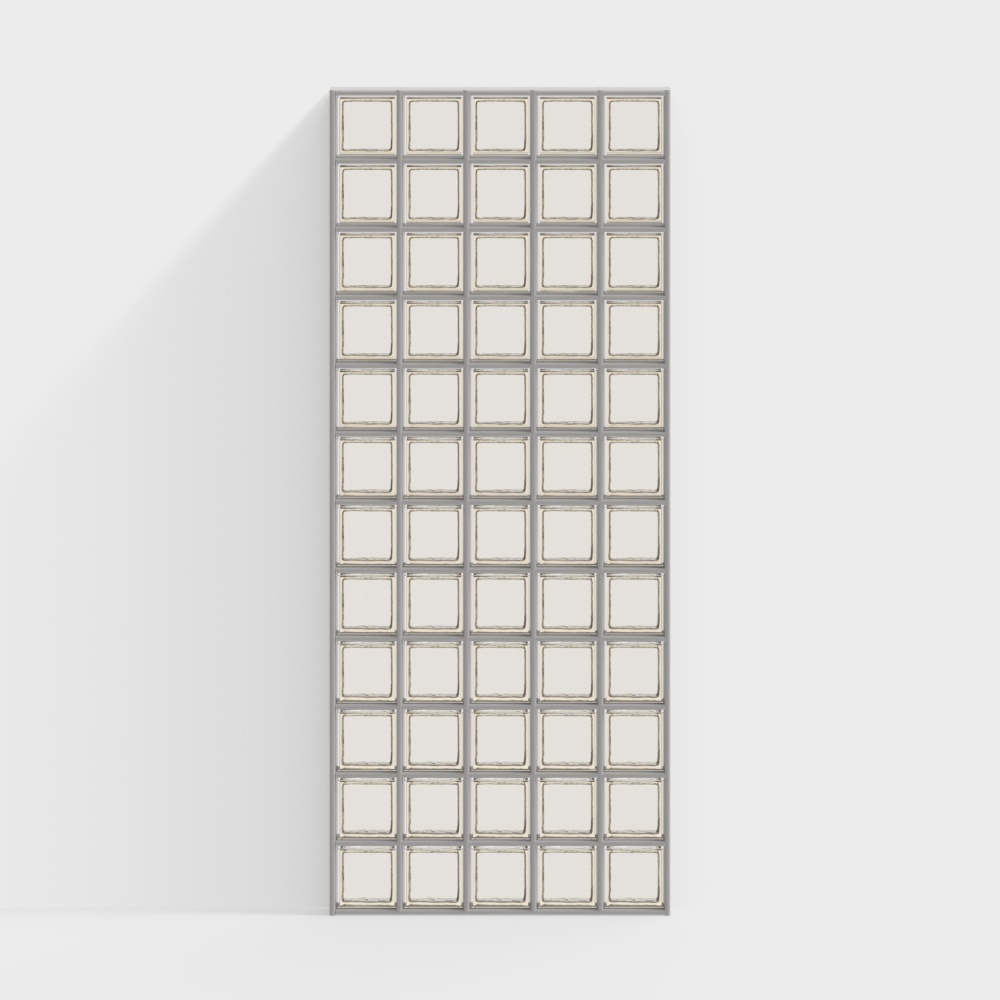 モダンオレンジガラスパーティションスクリーン