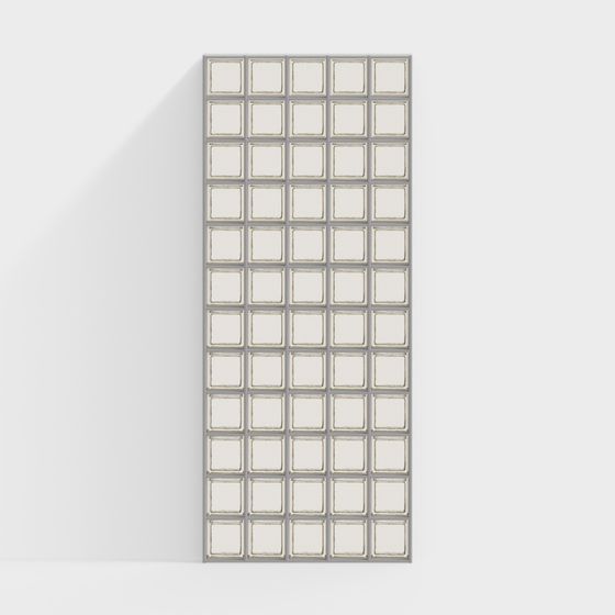 モダンオレンジガラスパーティションスクリーン