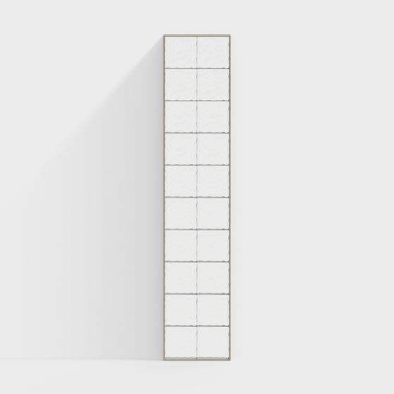 Urban Grid Low-Poly 3D model