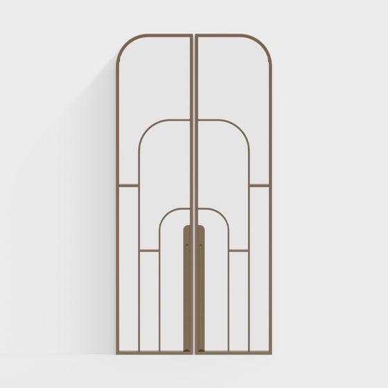 Arched Gate 3D model for Creative Projects