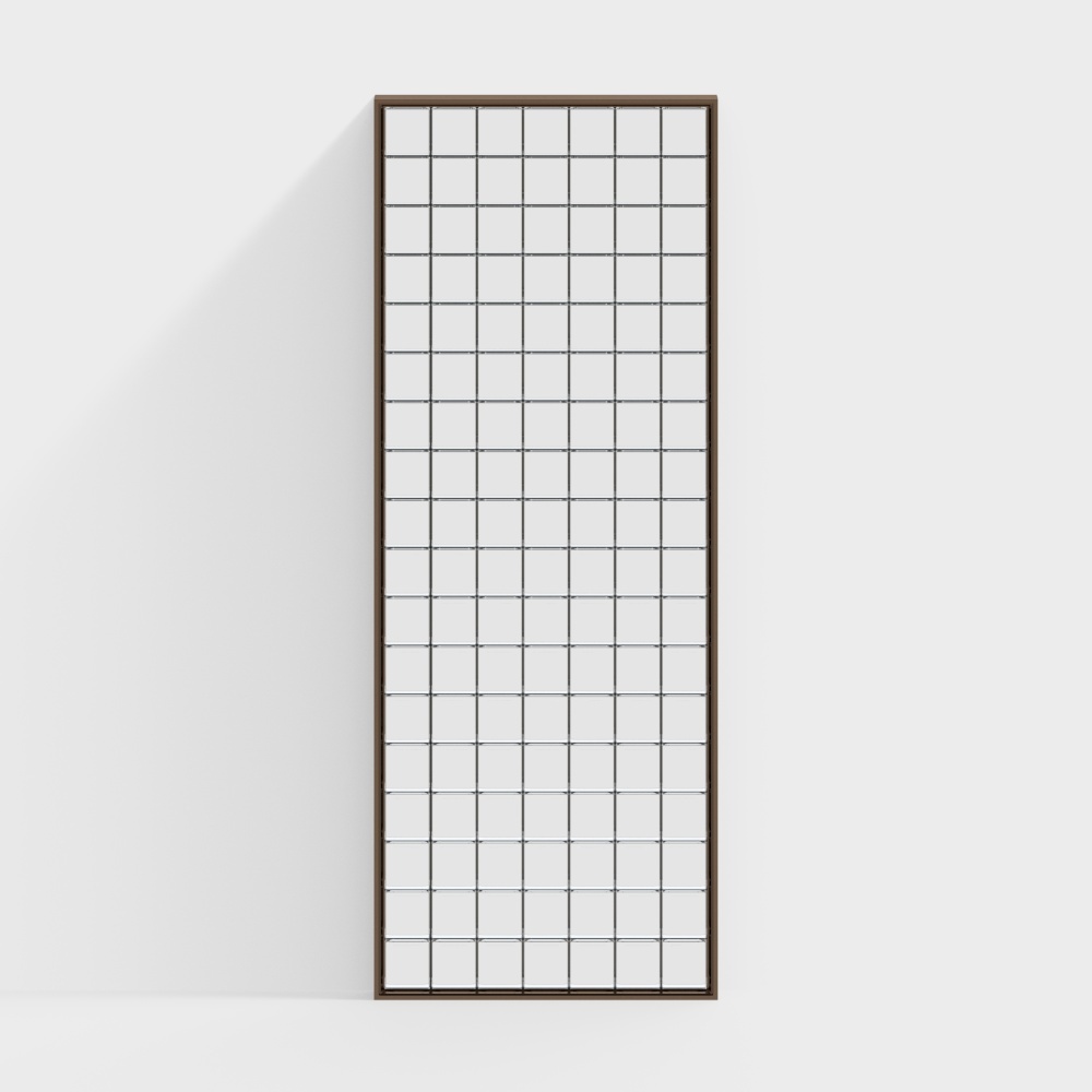 Mampara de ladrillo de vidrio moderna