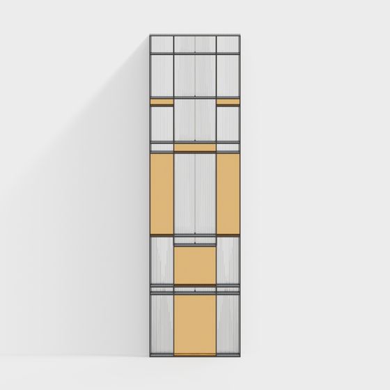 Urban Grid 3D model for Modern Design