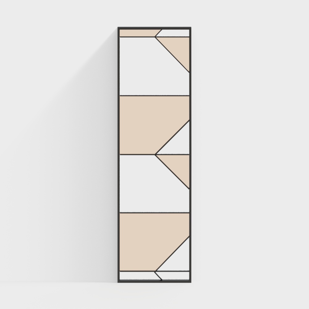 モダンスタイル ガラススクリーンパーティション