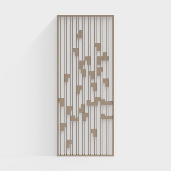 Abstract Line Screen 3D model