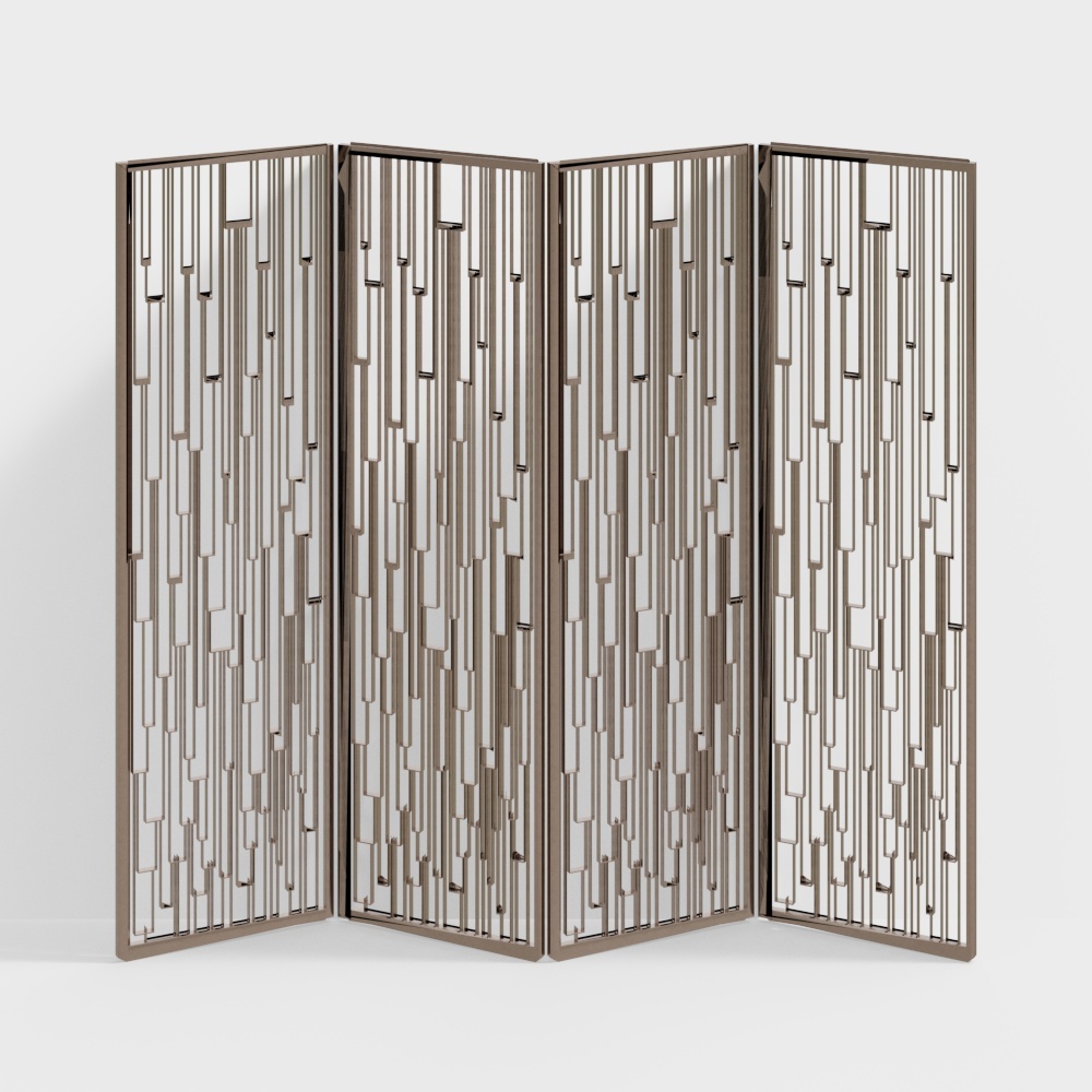 ฉากกั้นโลหะทันสมัย