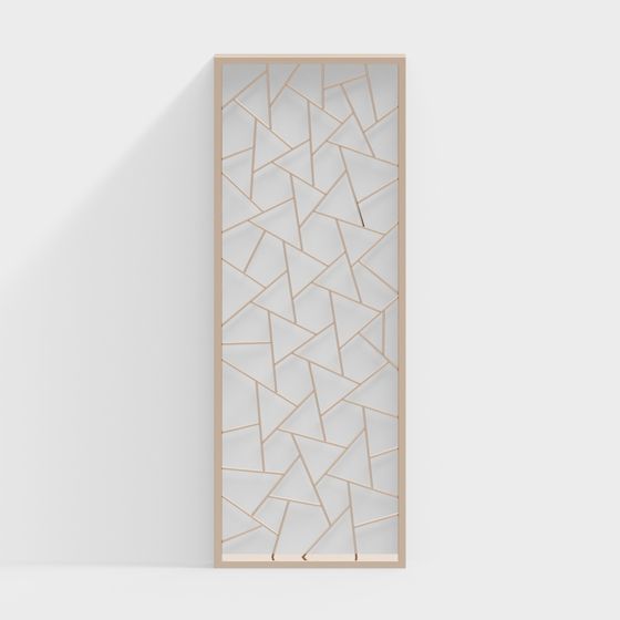 Geometric Mirror 3D Model