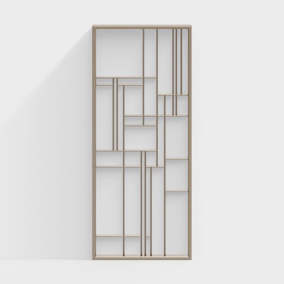 Geometric Window 3D model for Creative Projects