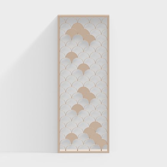 Low-Poly Coastal 3D Model with Elegant Detailing