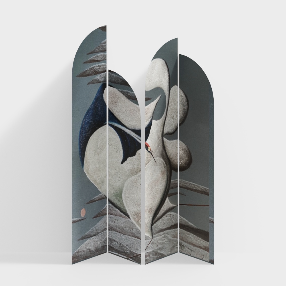 Chinesische Raumtrennwand