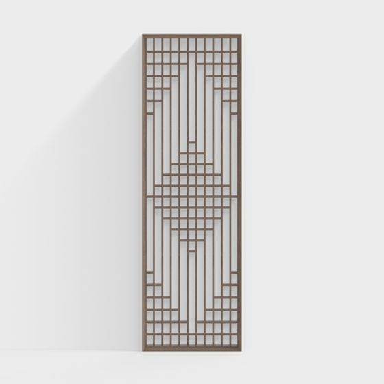 Geometric Screen 3D model for Creative Spaces