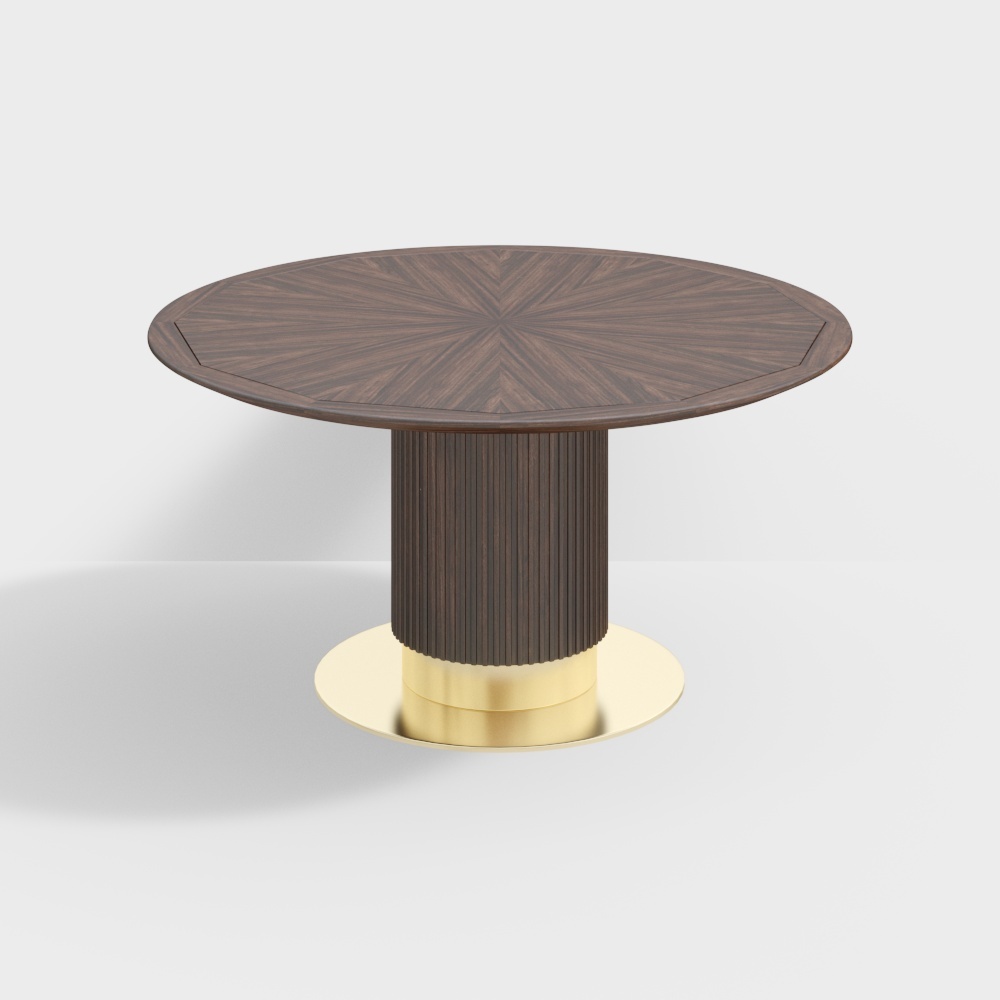 T1903B Cloud Round Dining Table