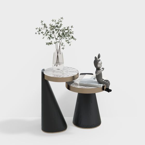 Urban Corner Side Table 3D model