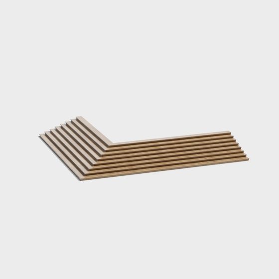 L-Shaped Staircase 3D model