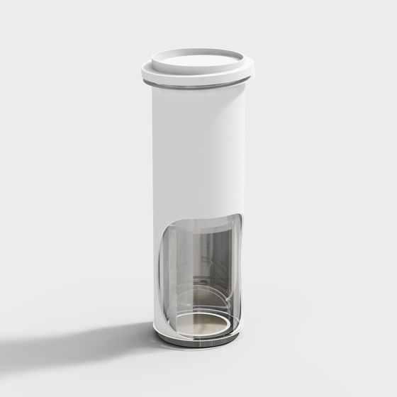 Futuristic Bottle 3D model for Creative Projects