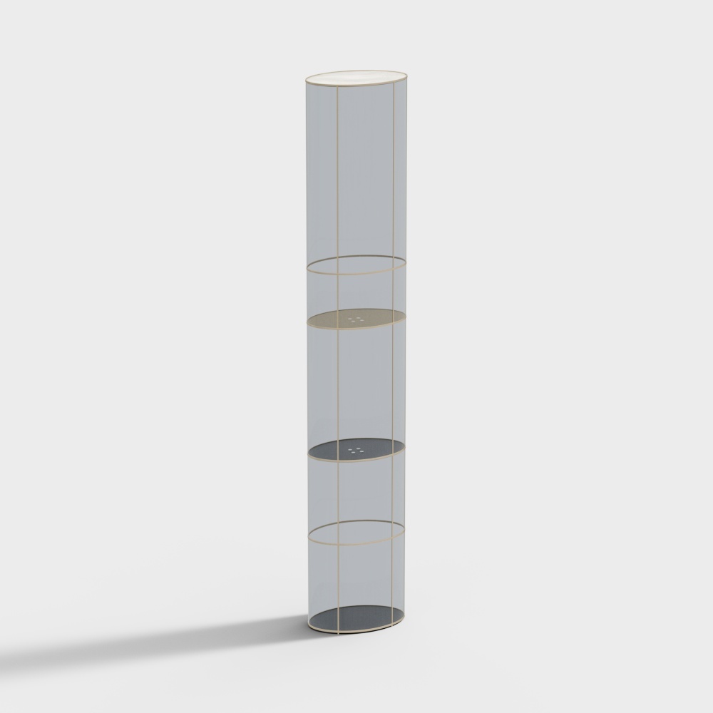 Transparent Display Stand 3D model