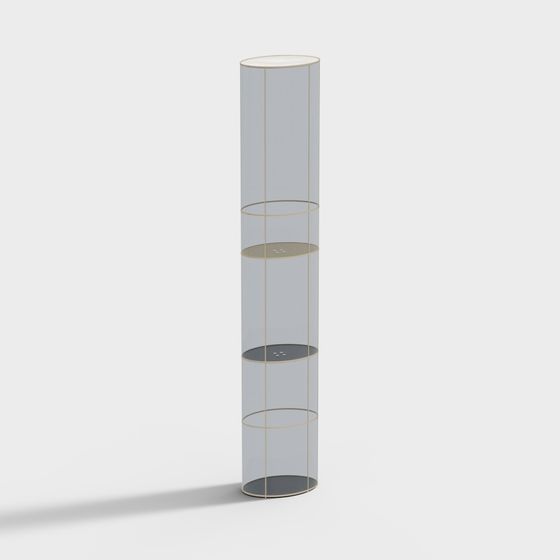 Transparent Display Stand 3D model