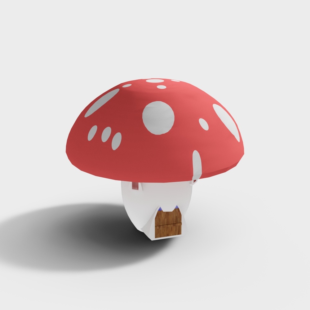 Version Cartoon Q-Chambre Champignon 08