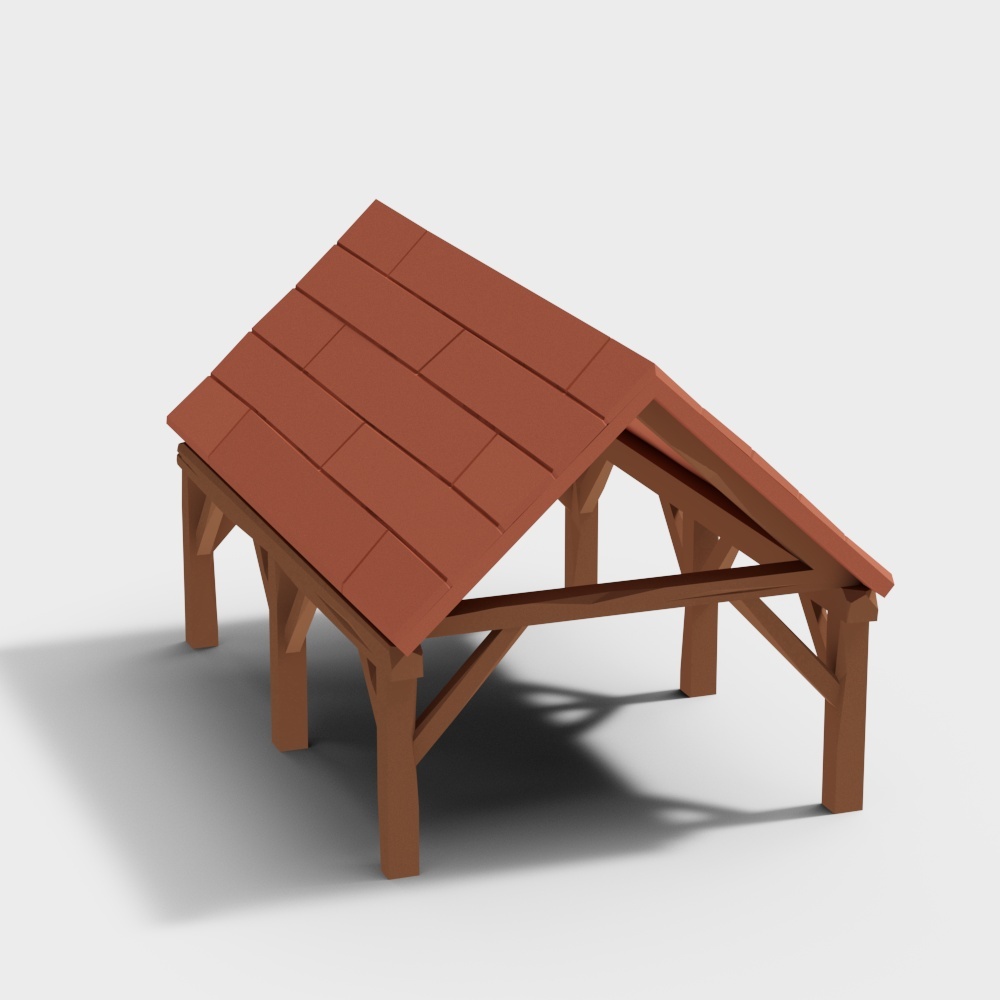 Modèle de maison de dessin animé 09